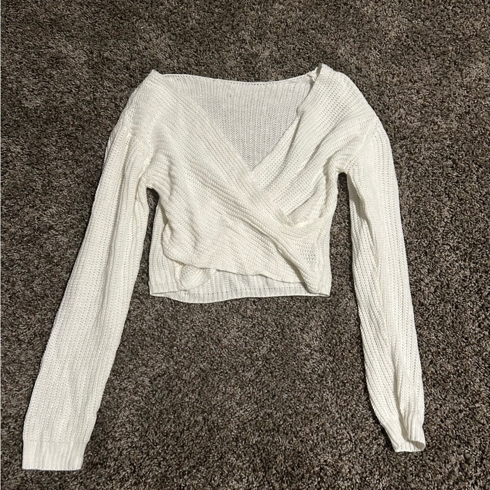 White sweater
